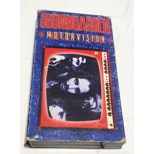 Soundgarden – Motorvision VHS Video Tape 1992 Slaves and Bulldozers Rare